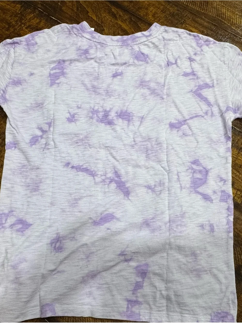 GAP Lavender Tie-Dye Short Sleeve Tee